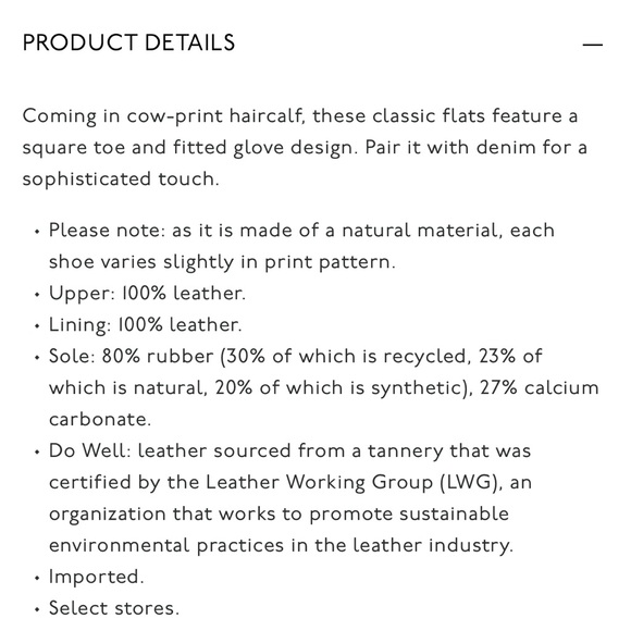 Madewell The Mylie Ballet Flat in Dark Carob Multi Calf Hair NWOB Size 7.5 - Picture 14 of 14